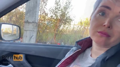 Taxi driver finally fucks mature passenger after being scammed — frame