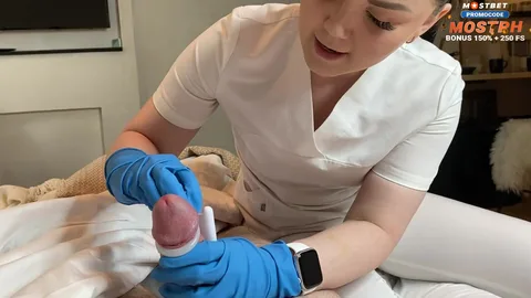 Took his cum for analysis then jerked off — love paid medicine — frame