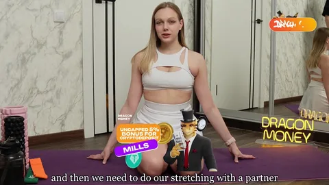 Fuck training: no rest, cum on her chest — frame