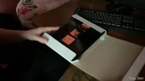 Brother convinces sister to demonstrate her blowjob skills — frame