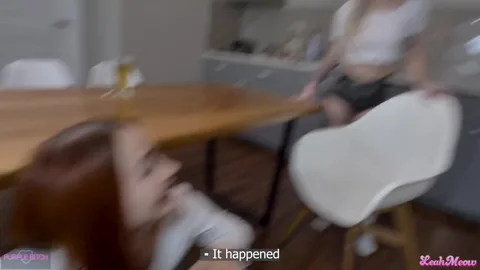 Shared her man’s cock with her redheaded friend — frame