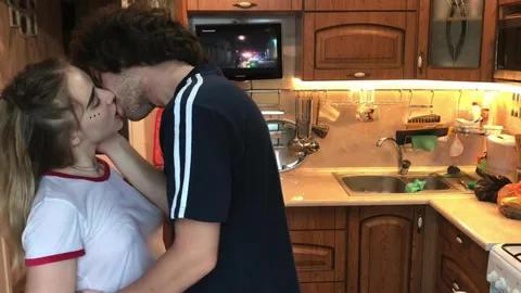 Fucked her on kitchen counter to shut her up — frame