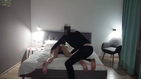 Young wife unaware she climaxes from stranger's penis — frame