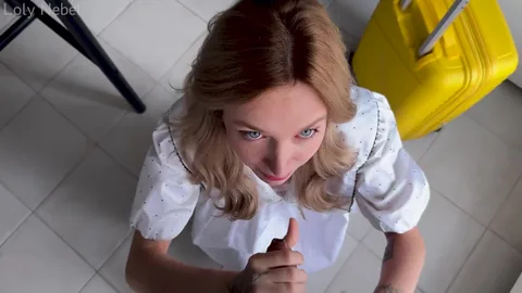 Foreigner wants cock, Russia gives it — suck now — frame
