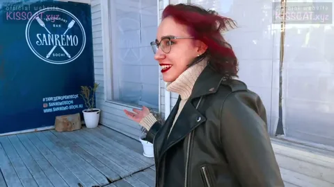 Stranger so hungry for breakfast, she eats cum instead. — frame