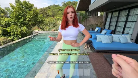 POV: you walk in the shower, she's naked π β frame