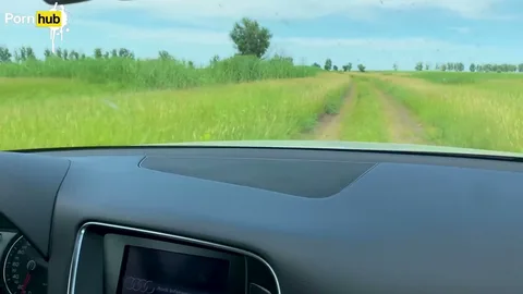 Felt her juicy pussy while helping drive, then fucked her — frame
