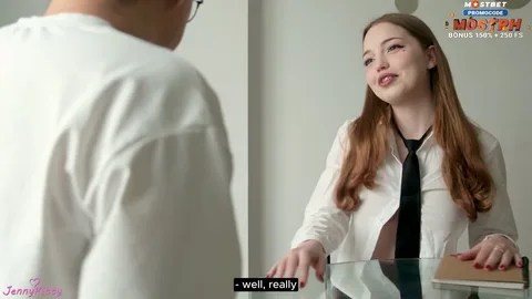 Fuck me and cum on my face — isn’t that how you grade at home? — frame