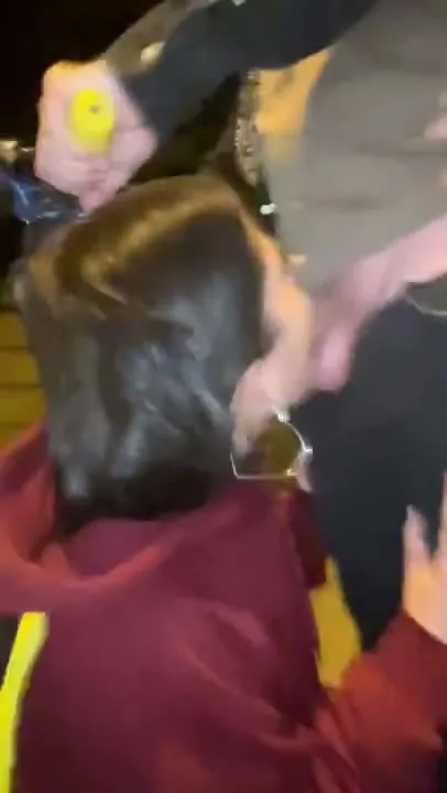 Blowjob on a scooter ain’t for the faint-hearted — frame
