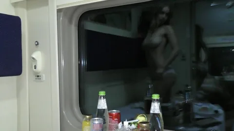 Train compartment fuck was tight but hot — frame