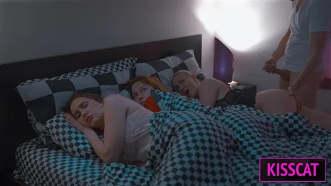 One gives head, other takes cock — why choose both — frame