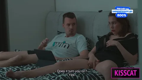 We sleep together, so we jerk each other off — adults, we can do anyth — frame