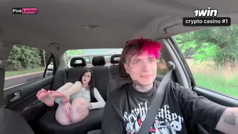 Turned on and jerking off in the taxi 🥵 — frame