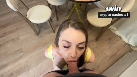 Visit neighbor, offer cock right away — she loves fucking ☝️ — frame