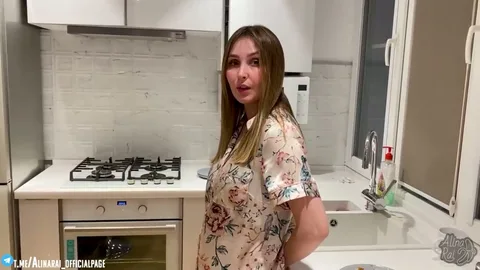 Hope husband doesn’t hear me cumming from son’s tongue — frame