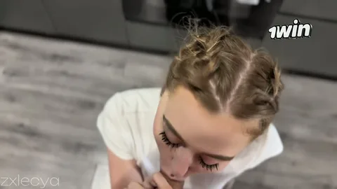 His cum on my lips, he bent me over and fucked again — frame
