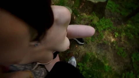 They got caught but kept fucking in the woods 🫣 — frame