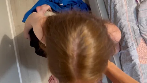 Looks shy but gives her virginity and takes it deep in mouth — frame