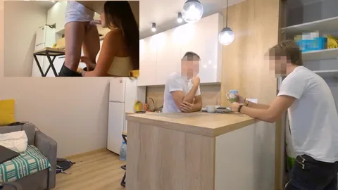 So lost in chat, didnโt see her suck his friend ๐ โ frame