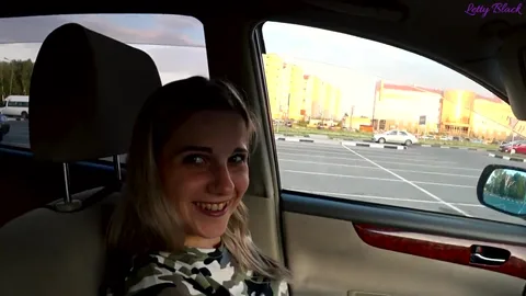 Testing vibes in her pussy while out and about π β frame
