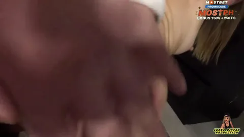 Fucked hard, mouth full of cum after her orgasm — frame