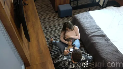 Couldn't convince her to fuck, she only agreed to handjob — frame