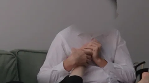 Asked cuckold to clean her pussy after lover — came again! — frame