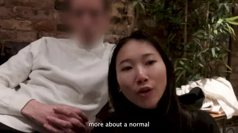Asian girl, hold on, your ass will stretch and come — frame