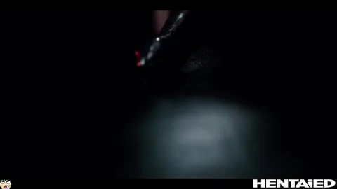 Cum and squirting gush from her after five tentacles fuck — frame