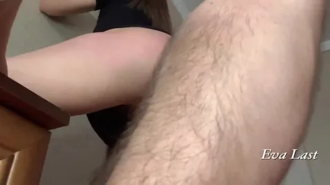Drunk Russian friend's mom fucked in the ass on balcony — frame