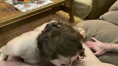 Take off bra, fuck cock with tits, how long can you suck? — frame