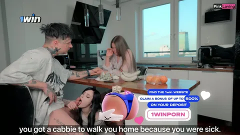 Sweetheart, I'm not cheating—just cumming in another while you watch — frame