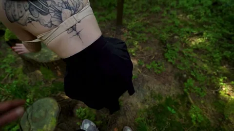 They got caught but kept fucking in the woods 🫣 — frame