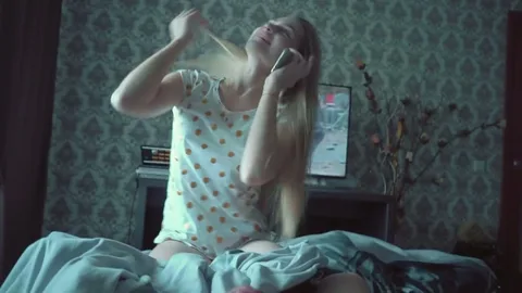 Girl on phone all morning? Let her jerk off instead π β frame