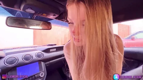 Letting stranger touch my tits for his hot car 😏 — frame