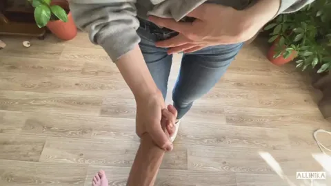 Showed her ass, got hard — here I come to fuck you — frame