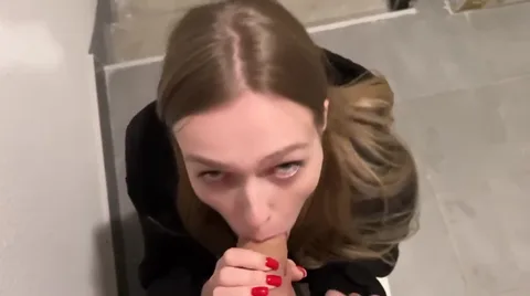 Parents home? Suck cock in stairwell then 🤫 — frame