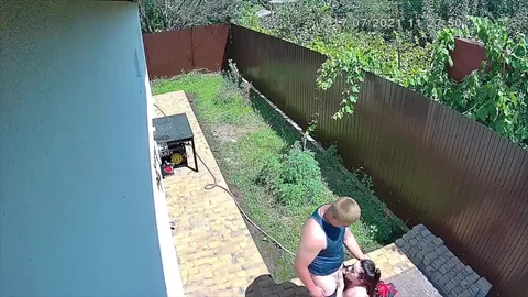 Snuck into stranger's yard for sex, caught on hidden cam — frame