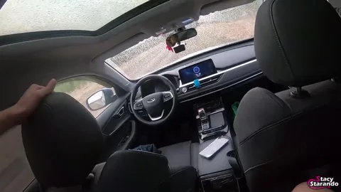 We wanted to fuck outdoors but fine, car it is — frame