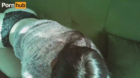Ex strips for apology, gets fucked hard on couch π β frame