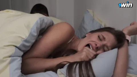 Cumming while pretending to sleep — not every day he fucks sister — frame