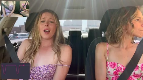 Girlfriend, vibrator already in you? Let’s drive and cum — frame