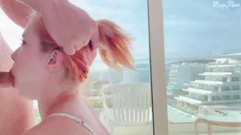 Kneel and thank me for bringing you to the ocean 🍑 — frame
