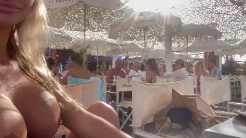 No shame at all — naked in public with people around 😱 — frame