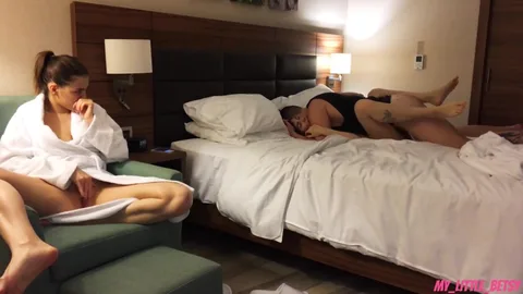 One twin fucks while the other watches and waits π β frame