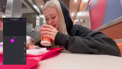 Took her to McDonald’s — she came from joy (and vibrator) 🍟 — frame