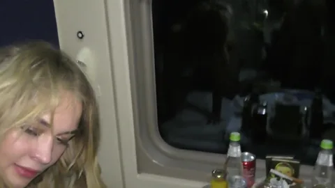 Train compartment fuck was tight but hot — frame