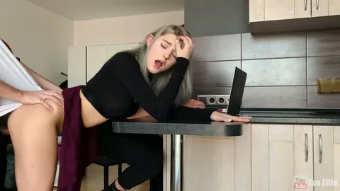 Guy too busy to notice his girl getting nailed — frame