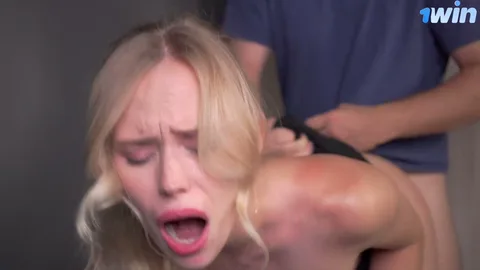 Spanked her — didn’t work, fucked her — now she’s obedient 🤫 — frame
