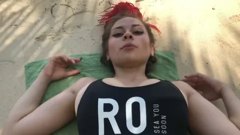 Yoga coach told her close eyes then shoved cock in mouth π β frame